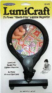 Lumnicraft Hands Free Lighted Magnifier (LC15)