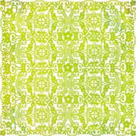 Basic Grey Lemonade Doilies Tablecloth (green)