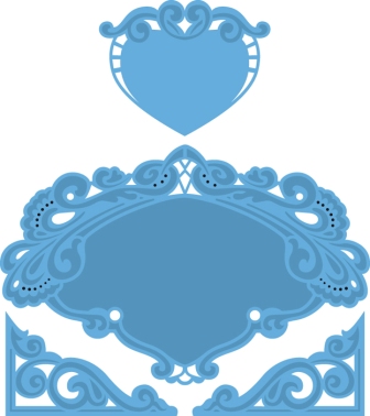 Marianne Design Creatable Dies- Petra's Heart (LR0280)
