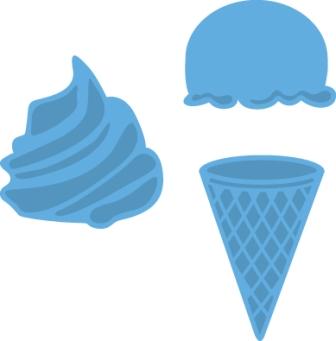 Marianne Design Creatables Dies  - Ice Cream and Cone (LR0365)