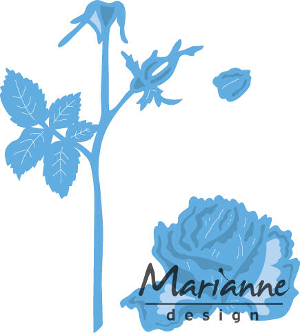 Marianne Design Creatable Dies - Tiny's  Rose (LR0451)