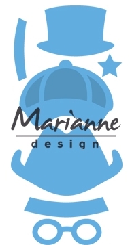 Marianne Design Creatable Dies  - Kim's Buddies Boy set   (LR0475-717)