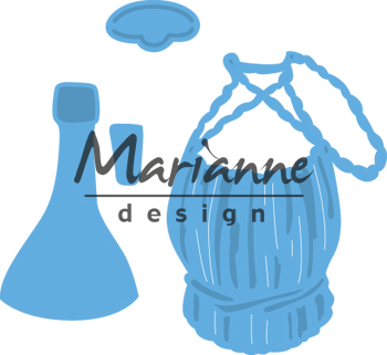 Marianne Design Creatable - Tiny's Italian Wine Bottle  Ref: LR0479