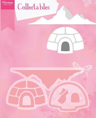 Marianne Design Collectable Dies - Eline's Igloo & Mountain (COL14137)