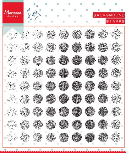Marianne Design Distressed Dots Background Stamp