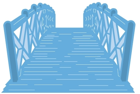 Marianne Design Creatable Dies: Tinys Bridge (LR0426)