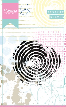 Marianne Design Texture Stamps Circles (1606)