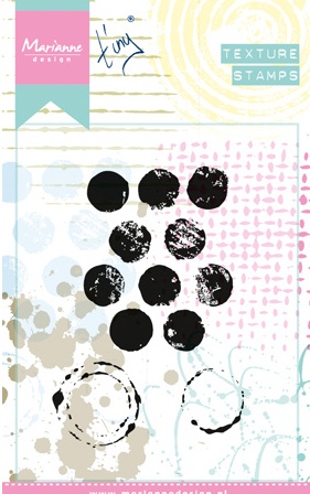 Marianne Design Texture Stamps Dots (1608)