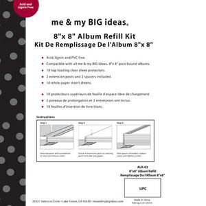 Me & My BIG Ideas 8x8 Album Refill Kit