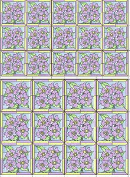 Mini Picture Sheets - Flower