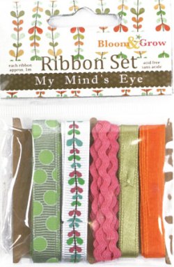 My Minds Eye Bloom & Grow - Ribbons