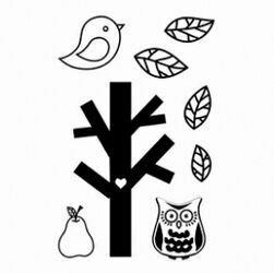Maya Road Clear Stamps - Build a Tree 