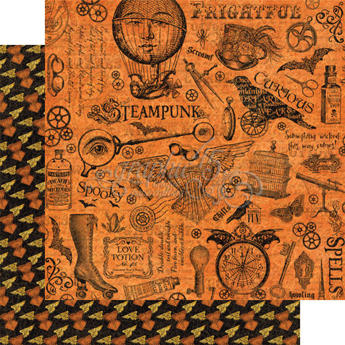 Graphic 45 Steampunk Spells Paper - Mechanical Marvels