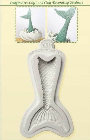 Katy Sue Silicon Moulds - Mermaids Tail