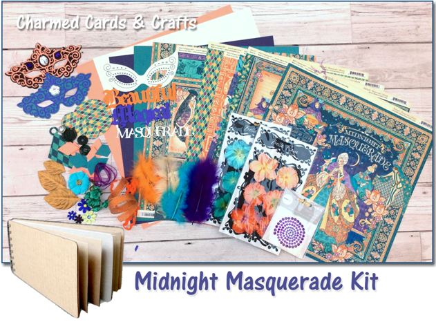 Charmed Cards & Crafts Midnight Masquerade Kit