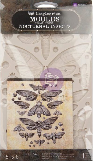 Prima Marketing FINNABAIR Moulds - Nocturnal Insects #969417