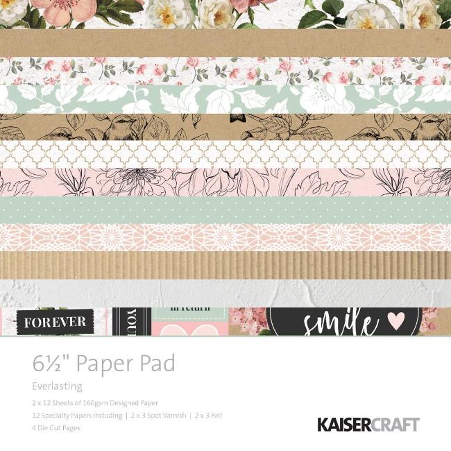 Kaisercraft Everlasting Paper Pad (Includes speciality and die-cut elements)
