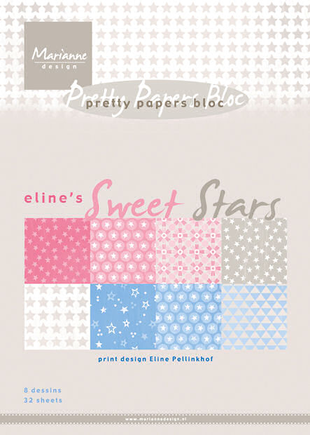 Marianne Paper Block - Eline's Sweet Stars