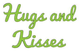 Presscut Dies - Hugs and Kisses (PCD19)