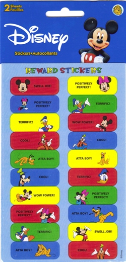 Sandylion Disney Stickers - Disney Reward  (double-pack)