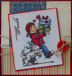 Penny Johnson Stamps - A special delivery