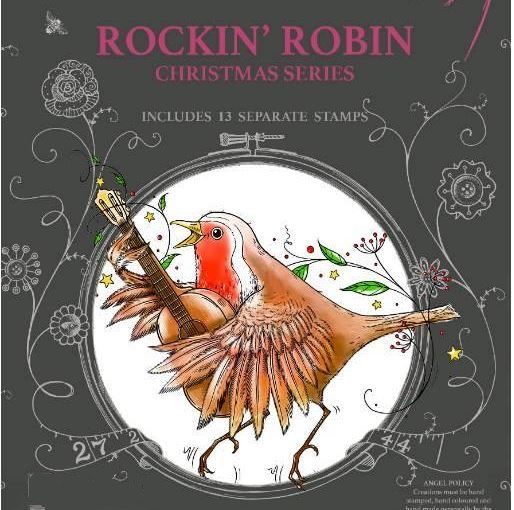 Pink Ink Design Stamps - Rockin Robin ( 13 Stamps)