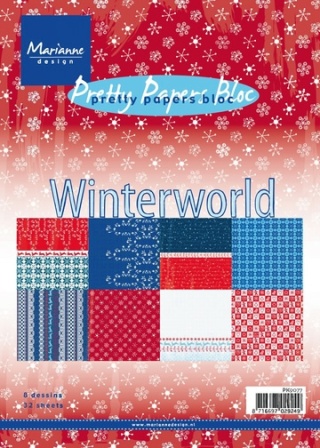 Marianne Design Pretty Paper Blocs - Winterworld