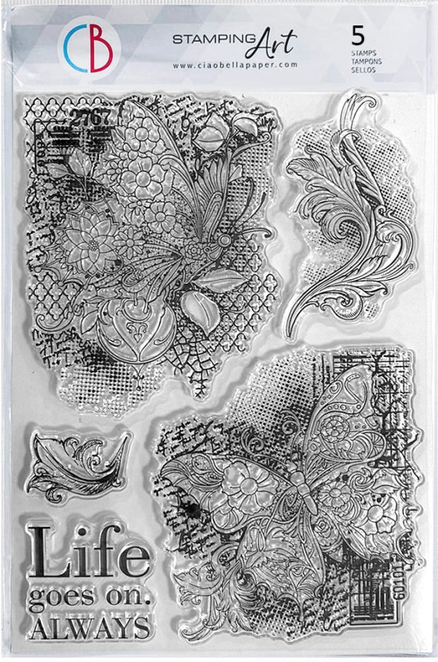 Ciao Bella Artemis 6x8 Inch Clear Stamps Dreamweaver (PS8108)