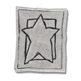 Pixie Press Embossed Metal Star