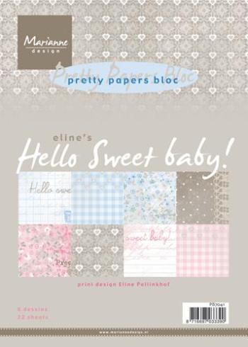 Marianne Paper Blocs Hello Sweet Baby