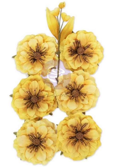 Prima Marketing Among the Wildflowers Flowers Honey Bloom (7pcs) (682415)