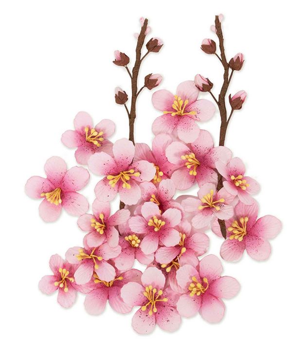 Prima Marketing Among the Wildflowers Flowers - Spring Twig (682408)