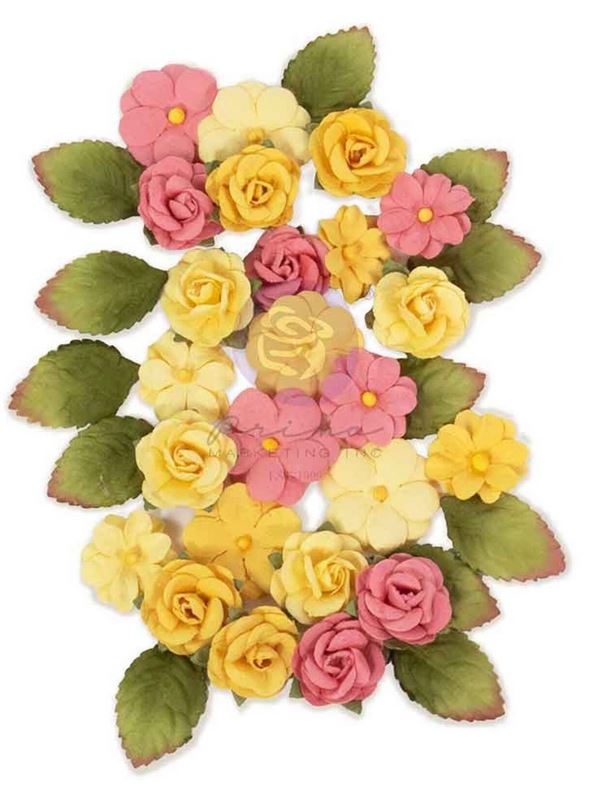 Prima Marketing Among the Wildflowers Flowers - Garden Notes (36pcs) (682392)