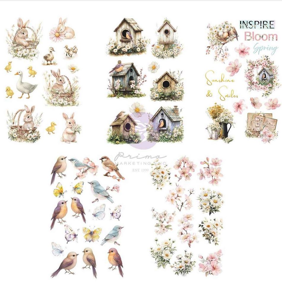 Prima Marketing Among the Wildflowers - Sticker Pack (682378)