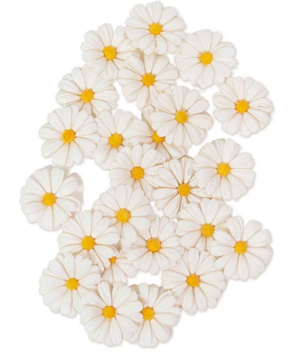 Prima Marketing Among the Wildflowers Flowers - White Meadow (24 pcs)(682439)
