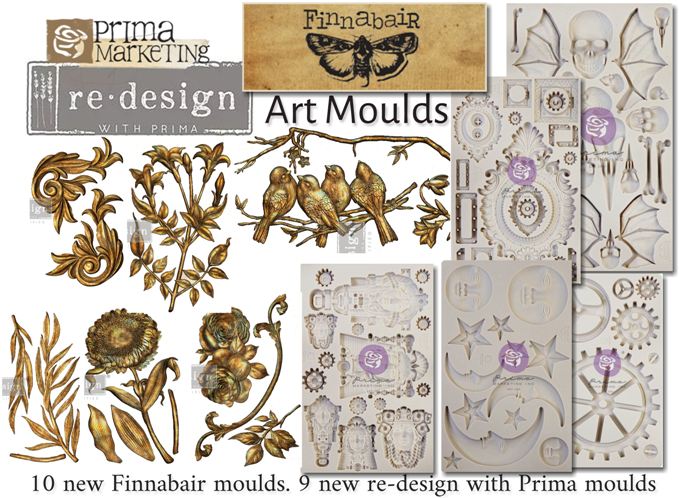 Prima Finnabair moulds