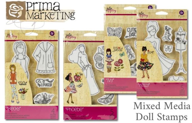 Prima Mixed Media Stamps