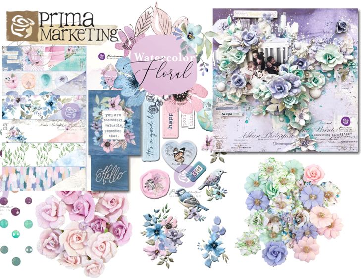 Prima Watercolor Floral