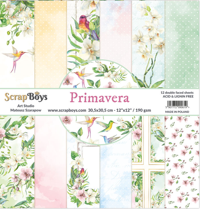 Scrap Boys Primavera Collection Pack 