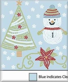 Imaginisce Snowy Jo - Sparkle Delight Dotted Raised Stickers