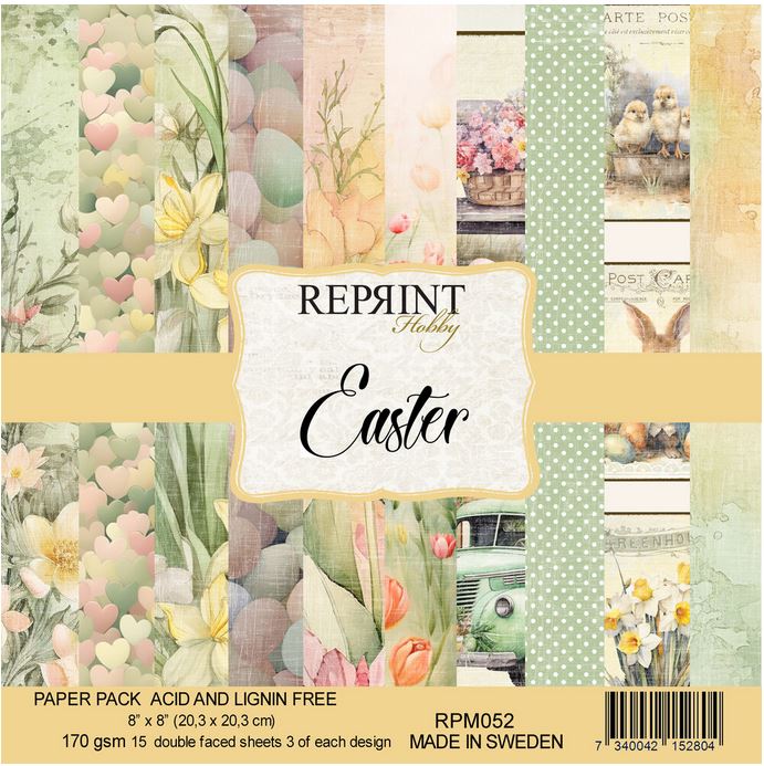 Reprint Easter 8x8 Inch Paper Pack