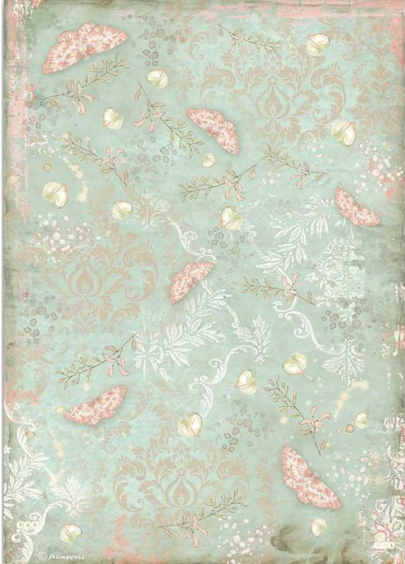 Stamperia A4 Rice Paper - Butterfly (DFSA4509)