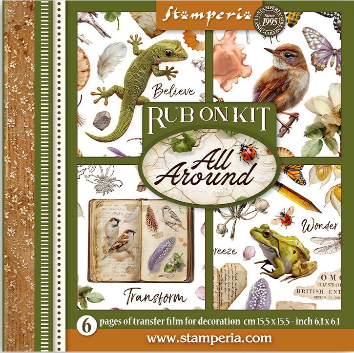 Stamperia All Around Rub-On 6
