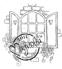 Magnolia Stamps - Romantic Window