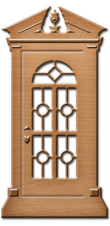 Spellbinders Shapeabilities Die D-Lites - Edwardian Door (S2090)