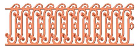 Spellbinders Shapeabilities Die D-Lites - Decorative Wrought Iron (S2051)
