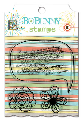 Bo Bunny Ad Lib Clearly Stamps