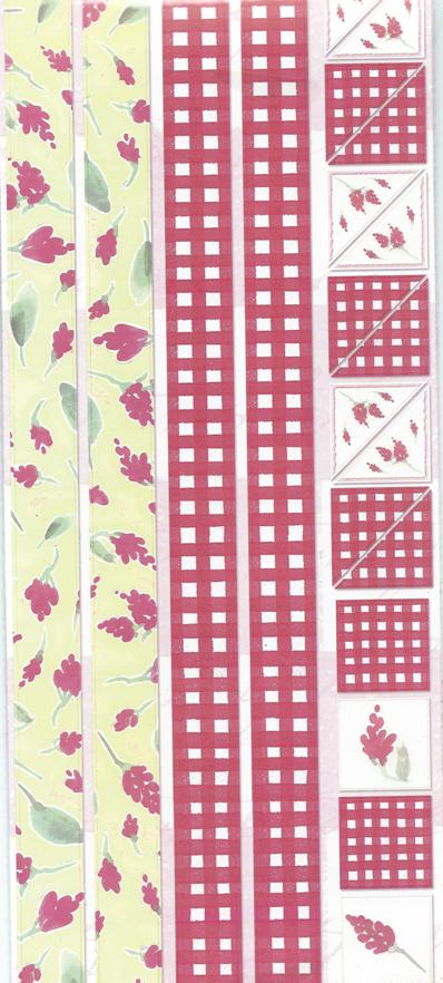 Sahron Ann Small Floral Borders & Corners (SAC-115)