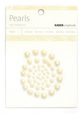Kaisercraft Pearls CHAMPAGNE
