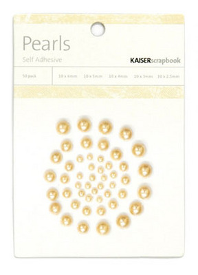 Kaisercraft Pearls LATTE